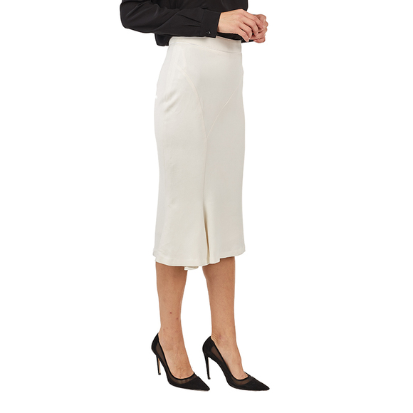 Network Skirt Women White - Picture 3 of 5